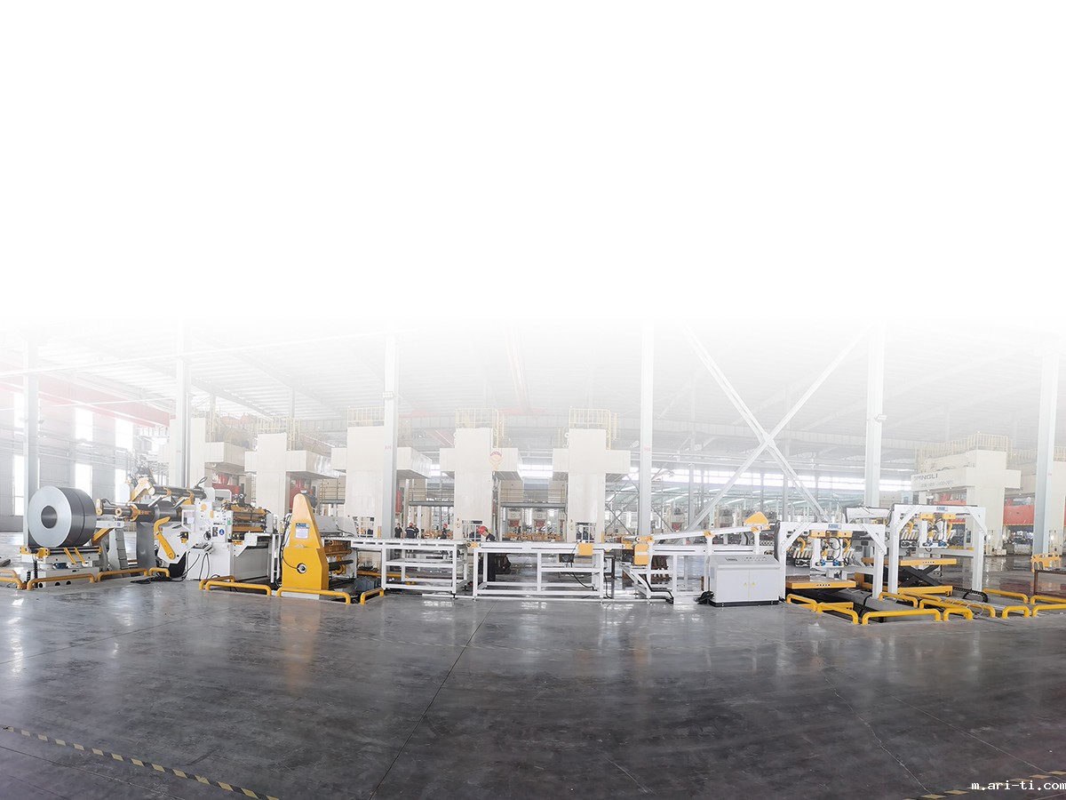 ari-ti摆剪落料线：从卷料到梯形/矩形片料的数控剪切码垛自动化生产线